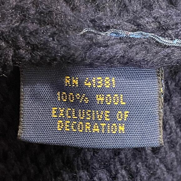 Ralph Lauren Mens Sweater XXL Luxe Designer Hooded Preppy Wool Warm Winter - Picture 7 of 8